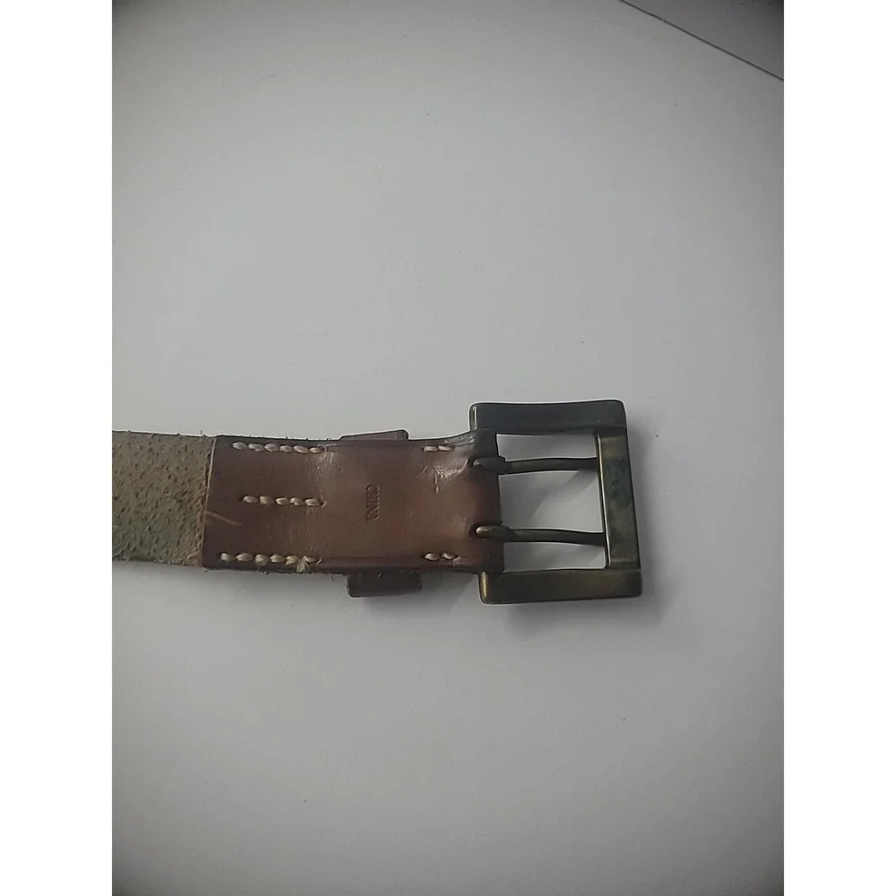 Vintage Wilsons Leather Genuine Julian Men Belt Double Prong L Large‎ 38-40 Brn